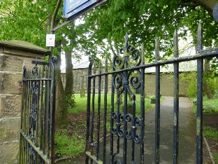 Gateway to Usoworth Church. 