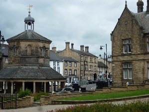 The market town of Barnard Castle.