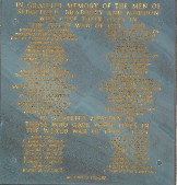 Sedgefield War Memorial